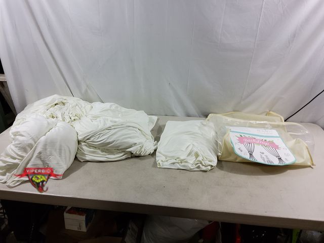Lot 7-133757 - (10) 5 ft. X 14 ft. Polyester Background curtains.