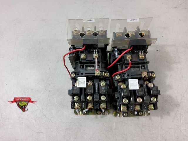 Lot 7-133363 - (2) Allen Bradley motor starters. Cat. no. 509-AOD.