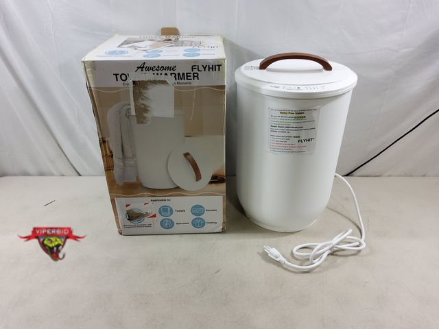 Lot 7-134376 - Flyhit towel warmer. Tested - warms