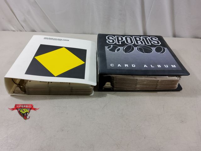 Lot 7-134592 - (2) 3" Binders filled with assorted Baseball cards.