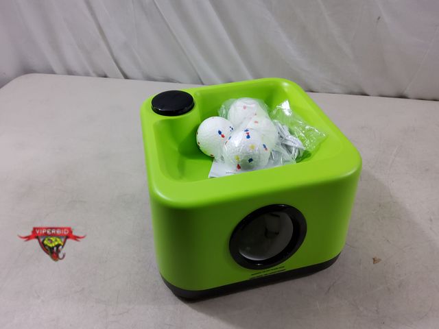 Lot 7-132581 - Cubic rechargeable automatic doll ball launcher. Like new. Tested. 10.2" X 10.7" X 8.4"