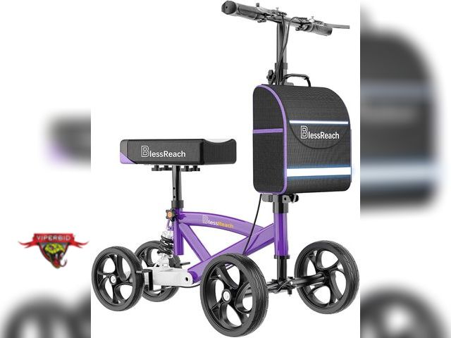 Lot 7-134462 - BlessReach Knee Scooter for Adults. Model WB-2202.
