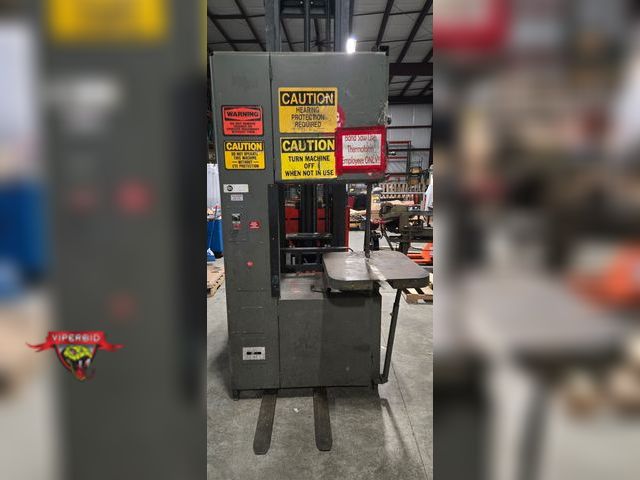 Lot 7-135920 - Grob Band Saw. Type: 4V-24.  Untested. 51"W X 43"D X 91"H.