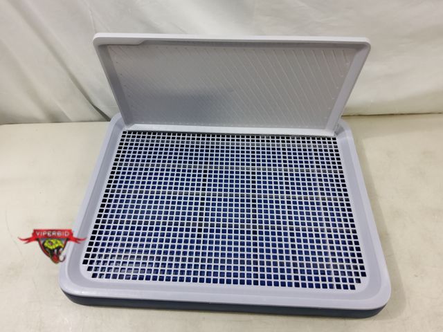 Lot 7-130191 - Kola Panda pee pad holder with guard. 24-3/4" X 19".