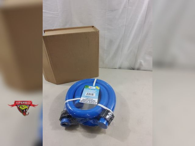 Lot 7-131074 - New! US Pool Supply 1.5" Diameter X 59 ft. Long above-ground pool filter pump hoses. Pack of 2 with ...