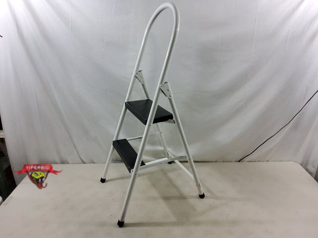 Lot 7-130344 - 2-Step step ladder. 20"H steps. 39-1/2"H. Lightly used.