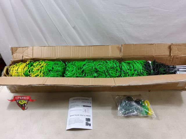 Lot 7-132876 - Electric Fence. Approximately 42" X 100'. Unable to test.