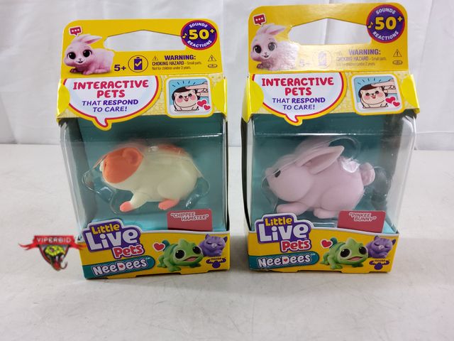 Viperbid.com - Lot 7-124452 - New! Little Live Pets NeeDees Chippee ...