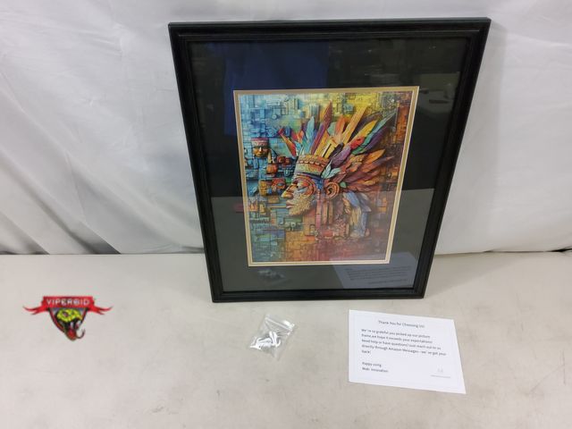 Lot 7-131087 - Framed Picture. (17.5" x 21.5")