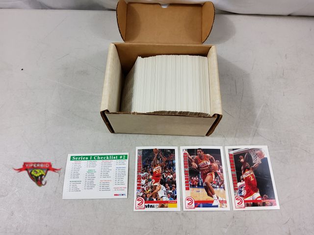 Lot 7-131678 - '92 Hoops Basketball Cards. #01-350. Set B.