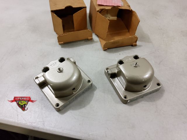 Lot 7-130247 - (2) Faraday bell alarms. Cat. no. 3410.