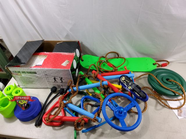Lot 7-134033 - Gentle Booms Sports family obstacle course.