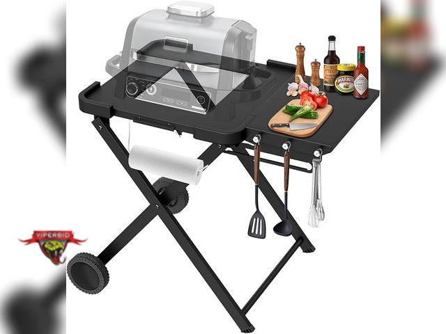 Lot 7-131244 - Apromise grill stand. Model GCNJ2401B.