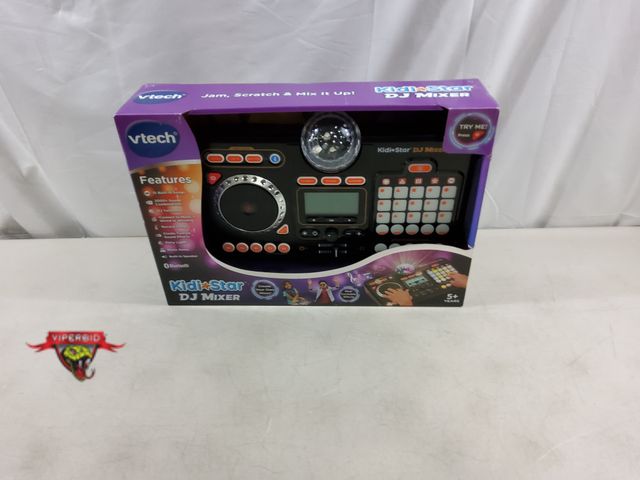 Viperbid.com - Lot 7-124405 - Vtech kidi star dj mixer. Jam, scratch ...