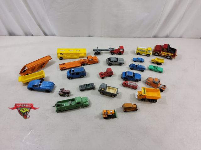 Lot 7-123514 - Vintage! Lot of assorted Tootie Toys vehicles.