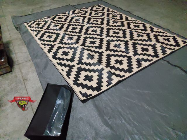 Lot 7-135683 - 8 ft. X 10 ft. Plastic outdoor mat.