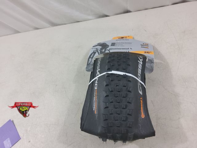 Lot 7-132570 - Retail value $65! New! Continental Cross King ShieldWall. 26" / 26 X 2.30. Tubeless.