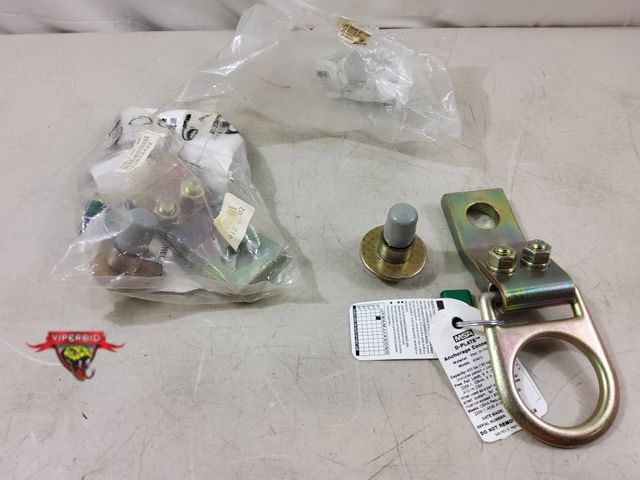 Lot 7-131469 - (2) MSA Fall Protection 506673 Swivel D-Ring Anchorage Connectors.