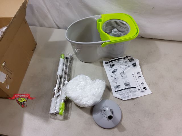 Lot 7-130121 - Masthome rotating mop bucket set.