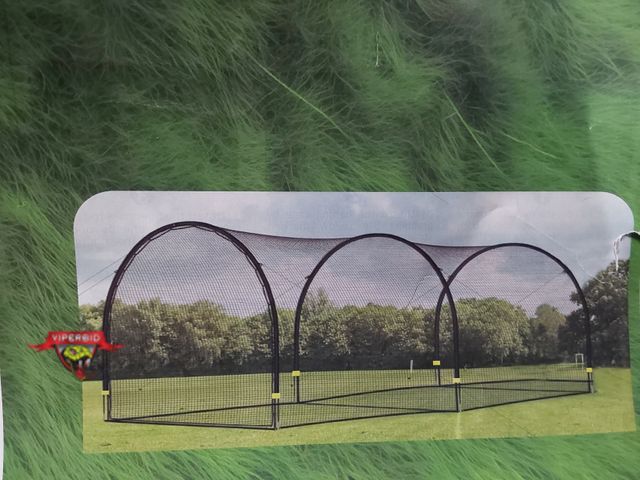 Lot 7-130317 - Baseball batting cage. Approx. 12 ft. W X 8 ft. H.