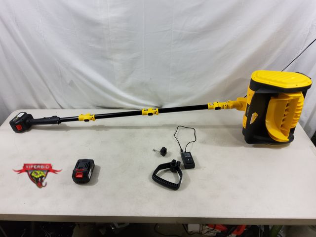 Lot 7-130540 - Ouseman 24V Cordless Snow Shovel with Charger and (2) Batteries. Tested.