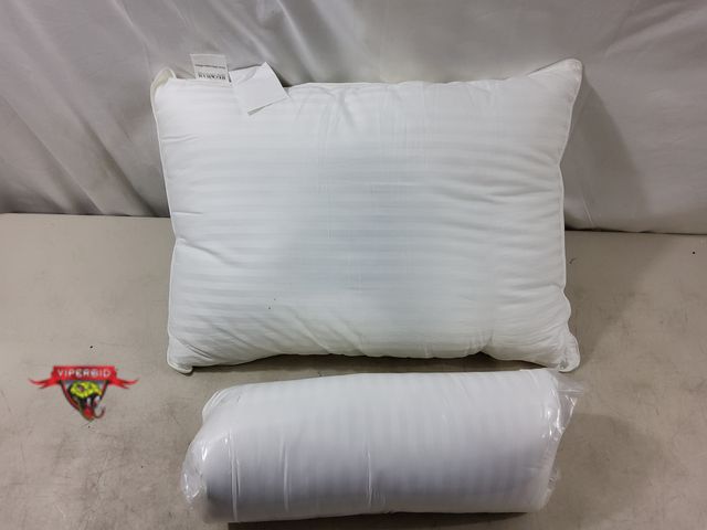 Lot 7-131031 - (2) Beckham hotel collection down alternative pillows. 20" X 28".