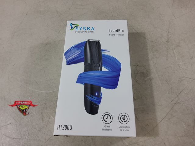 Lot 7-133594 - Syska beardpro beard trimmer. HT200U.