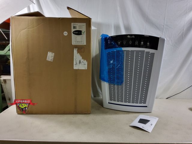 Lot 7-135814 - Retail value $230! Live Pure Bali Series air purifier for rooms up to 550 sq. ft. Model LP550THP-W. ...