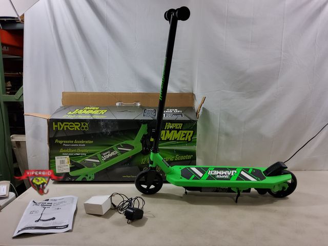 Lot 7-131758 - Hyper Toy Co. Hyper Jammer 12V Electric scooter. Ages 8+. Max weight: 120 lbs. Tested.