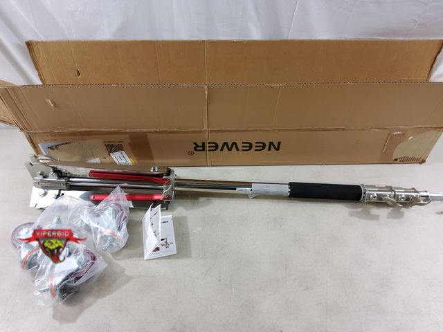 Lot 7-135905 - Neewer Heavy Duty Light Stand with Casters Adjustable Tripod Stand.
