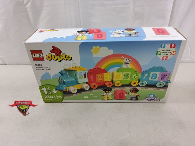 Viperbid.com - Lot 7-125605 - Lego Duplo Number Train - Learn to Count ...