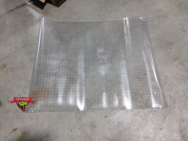 Lot 7-135877 - 46" X 60" Chair mat for carpet.