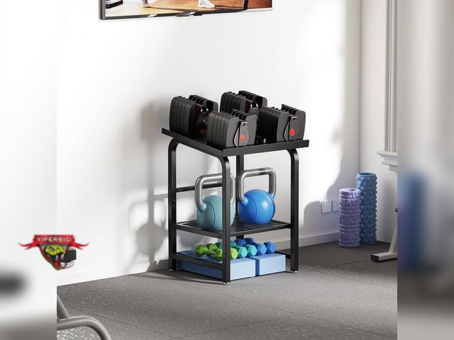 Lot 7-134226 - Dumbbell Rack Only Weight Stand Fits For Adjustable Weights.