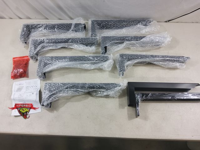 Lot 7-132655 - 8 Pack Fence Post Repair Kit,Steel Fence Post Mender for Broken or Rotten Wooden Posts.