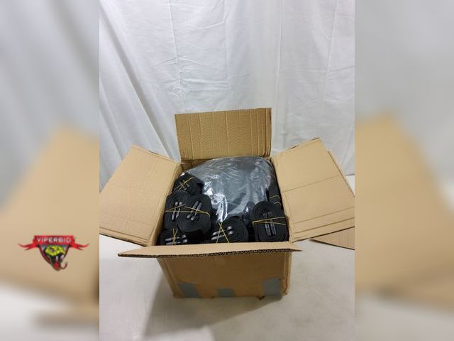 Lot 7-131320 - New! Trailerable PU boat cover with straps.  19-21 ft. Black.