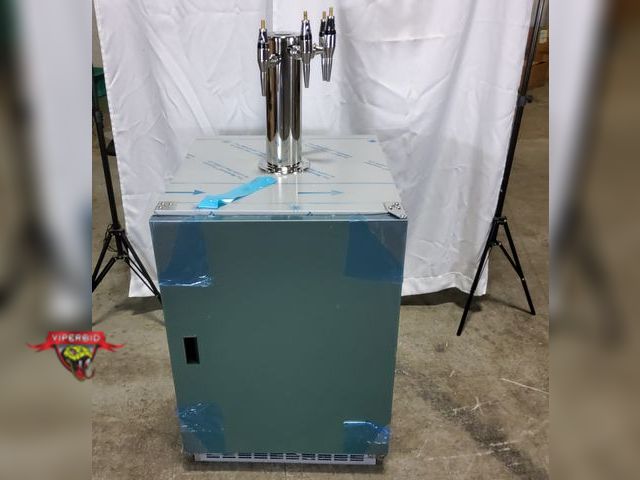 Lot 7-134575 - U-Line Professional Series Stainless Steel 4-Tap Cold Brew Kegerator/Dispenser. Includes Hose Lines....