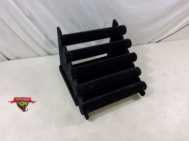 Lot 7-133187 - 5-Tier removable jewelry stand bracelet, necklace and watch holder display. 14" X 14" X 11"H.