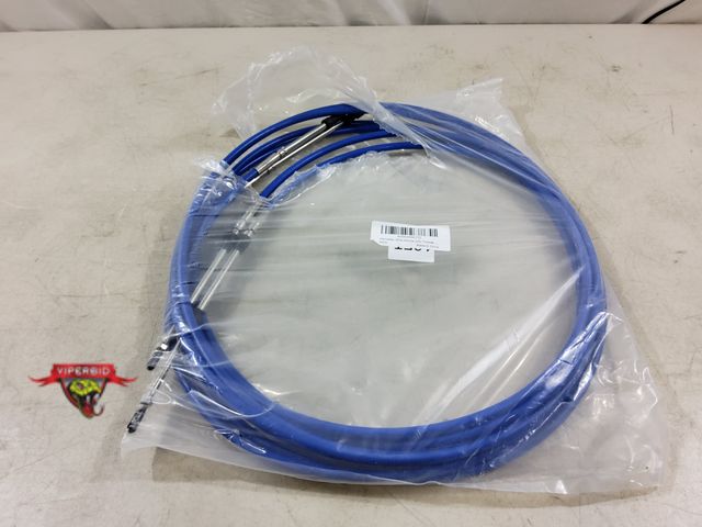 Lot 7-132984 - Saihisday 2 Pcs Marine 33C Throttle shift cable. 13 ft.