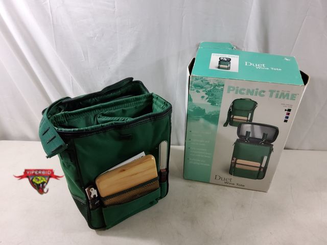 Lot 7-135855 - New! Picnic Time duet wine tote.