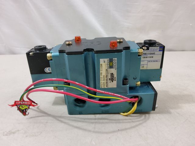 Lot 7-131859 - Mac valve 6523-211-PM-111DA wtih PME-111DAAG.