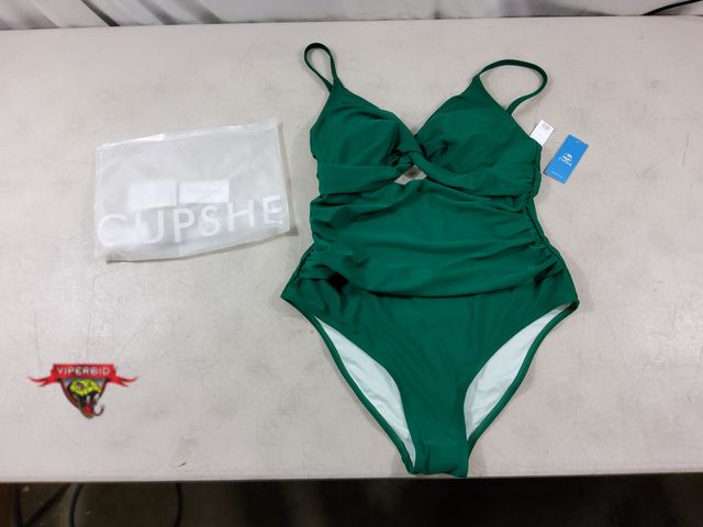 Lot 7-134193 - Cupshe women's one-piece bathing suit with tags. Size: L.
