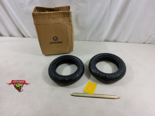 Lot 7-123453 - New! (2) Lefelwel tires. 10 X 2.5.