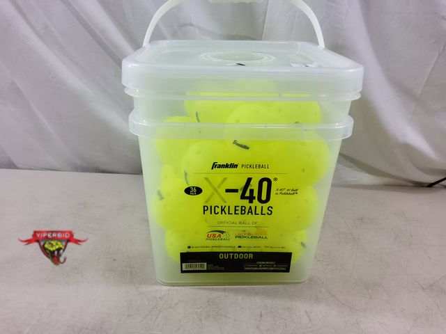 Lot 7-132599 - (31) Franklin X-40 Pickleballs. 2.9" Balls. 0.92 oz.