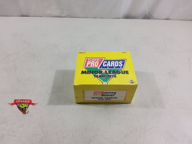 Lot 7-123610 - Sealed 1994 Fleer Pro Cards minor league team sets.
