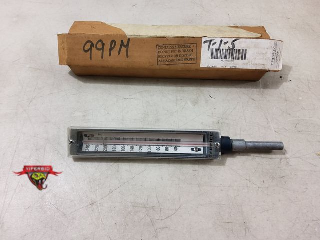 Lot 7-131581 - Trerice econo thermometer. 435010207. 2" Stem / 30 to 240F.