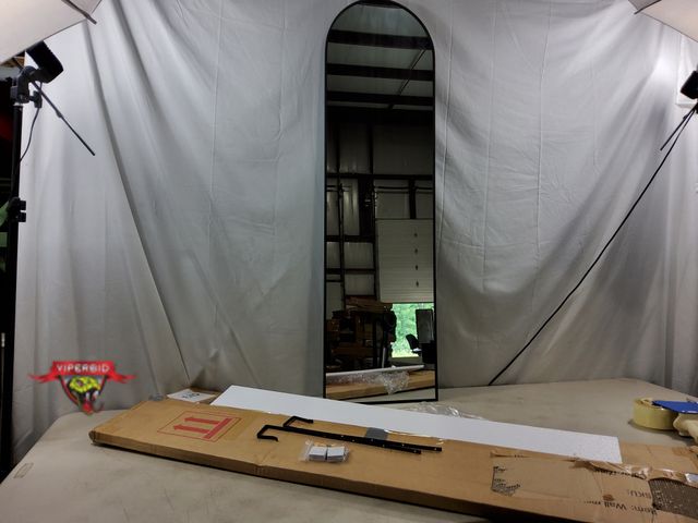 Lot 7-134530 - Over the door or free standing mirror.