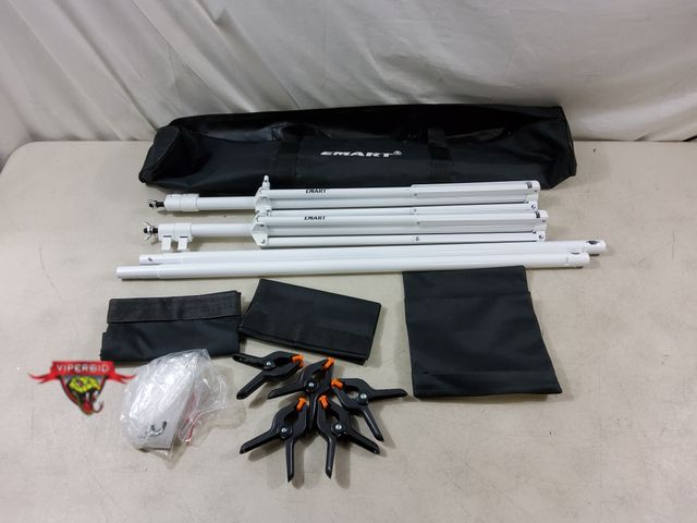 Lot 7-133021 - Emart photo backdrop stand.