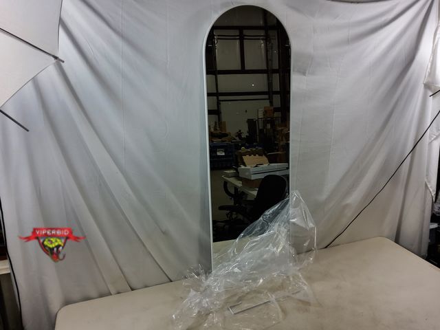 Lot 7-133353 - Full Length Arched Framed Mirror. (16"W x 50"T)