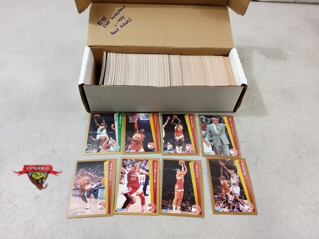 Lot 7-131674 - '92-'93 Fleer basketball cards. #1-444. Hand collated set.