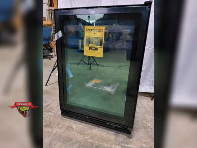 Lot 7-134074 - U-Line UHBV124-SG01A is a 24” Panel ready framed glass door with black cabinet Beverage center with ...